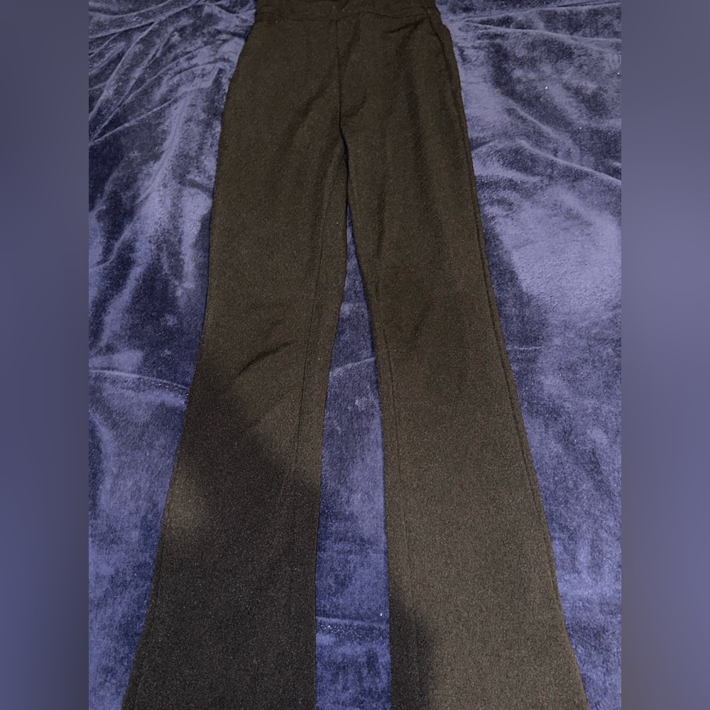 Bootleg Black Pants